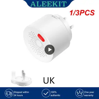 1/3KS tuya Zemného Plynu Senzor Horľavé Domácnosti Smart LPG Plyn Alarm Detektor Úniku Senzor požiarnej Bezpečnosti smart home