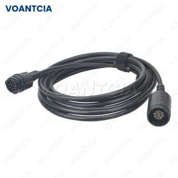 10pin Mikrofón Reproduktor Predlžovací Kábel pre Mototrbo XPR 5000E XiR M8668 M8268 M8600i M8668i M8220 XPR4300 XPR4550 RMN5052A