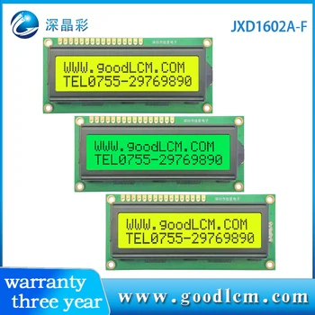 1602A-F LCD Displej 2x16 16x02 I2C LCD modul HD44780 Disk Viacerých režim farieb sú k dispozícii 5,0 V, alebo 3.3 V, napájanie