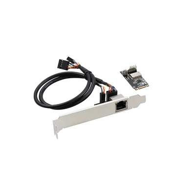 1Set Mini PCI-E Na sieť Gigabit Network Card RTL8111H Adaptéra PCI Express Mini PCI-E Sieťová Karta