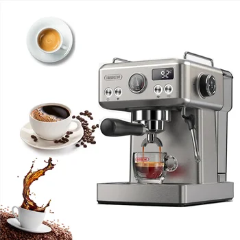 20Bar Semi Automatické Espresso kávovar Teplota Nastaviteľné 58mm Elektrické Portafilter Studená/Teplá Káva