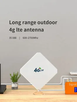 35 db 4G wifi Antény, konektory dual Signál Booster Repeater LTE Zosilňovač dual konektor 35dbi 3g, 4g lte ts9 crc9 anténa