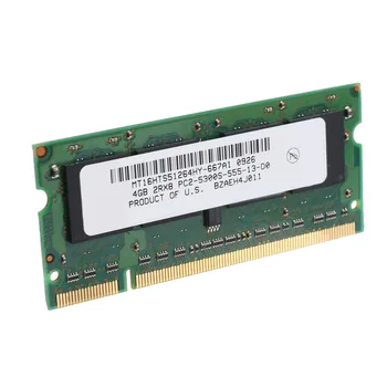 4GB DDR2 Notebook Ram 667Mhz PC2 5300 SODIMM 2RX8 200 Pinov pre Intel a AMD Pamäť Notebooku