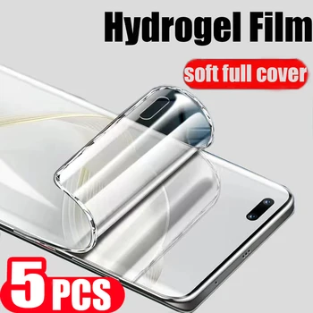 5 ks telefón screen protector Pre Huawei nova 10 9 11 pro Ultra 10Z 8 8i SE Mládež 4G Hydrogel Film Ochranný film Nie Sklenený Kryt