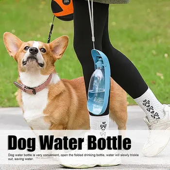 550ML Prenosné Psa Fľaša na Vodu Mäkké Silikónové Bezpečného Návrhu, Cestovné Psie Miska Pre Mačky Puppy Pitnej Vonkajšie Pet Zásobník Vody