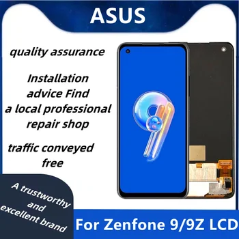 AMOLED Pre Asus Zenfone 9 LCD AI2202-1A006EU, AI2202, AI2202_B Displej Dotykový Displej Digitalizátorom. Montáž Zenfone 9z Náhradné