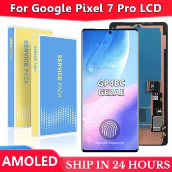 AMOLED Pre Google Pixel 7 Pro GP4BC, GE2AE LCD Displej Dotykový Digitalizátorom. Pre Google Pixel7 Pro Displej Nahradiť,s Odtlačkov prstov