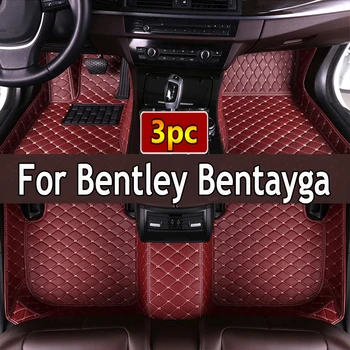 Auto Podlahové Rohože Pre Bentley Bentayga Štyri Sedadlá 2016 2017 Vlastné Auto Nohy Podložky Automobilový Koberec Kryt Interiérové Doplnky
