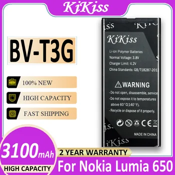 BV-T3G 3100mAh Náhradné Batérie Pre Nokia Microsoft Lumi 650 RM-1154 BVT3G BV T3G Li-Polymer Batérie + Sledovacie Číslo