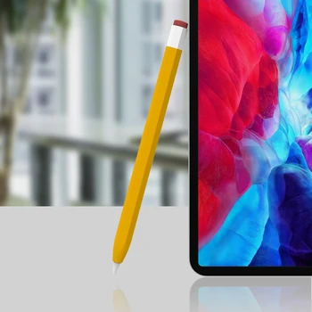 Ceruzka Prípad Tabletu iPad Touch dotykové Pero Pero Farbou Silikónový Kryt pre Apple Ceruzka na 1. alebo 2. Generácie Novej Ceruzka (USB-C)