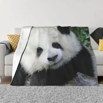 Huahua Panda Zvierat Deka Mäkké Plyšové Hypoalergénne Hodiť Prikrývky na Lôžkoviny Domova