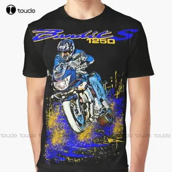 Moto, Motocykle 1250S Grafické T-Shirt Vlastné Aldult Teen Unisex Digitálna Tlač Tee Košele Zábavné Umenie Streetwear Cartoon Čaj