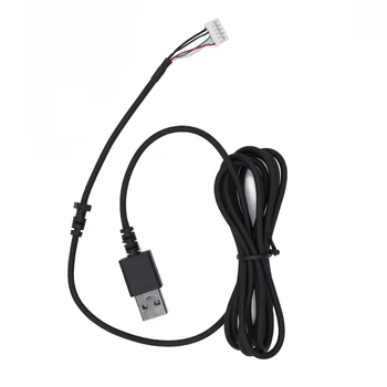 Myš USB Kábel Výmenu urob si sám Myši Line PVC Duable Mäkký Drôt pre Razer DeathAdder Základné 6400 DPI Myš