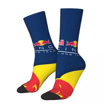 Módne pánske Ponožky Bežné Double Red-Bull Ponožka Polyester Vysoko Kvalitné Ženy Ponožka Jar Leto Jeseň Zima