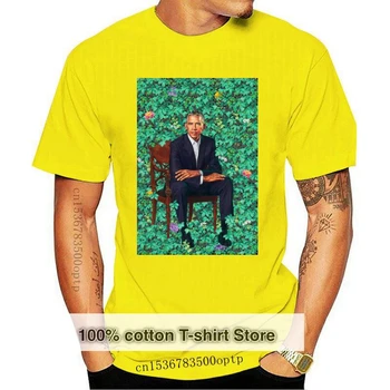 Nové 100% Bavlny O-krku Potlačené Tričko Mužov tričko Barry O - Obama Ženy T-Shirt