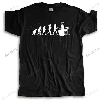 Nové tričko black topy pre mužov Vývoj Bubeníka, Mens Zábavné Bubnovanie, T Košele Shubuzhi Značky Bavlna T-shirt Drop Shipping