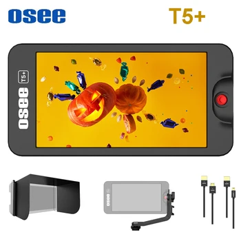 Osee T5+ 5.5 Palcový 1000nits 4K 4K kompatibilný s HDMI Fotoaparátu DSLR Oblasti Monitor s 3D LUT HDR Široký Farebný Gamut Video Monitor