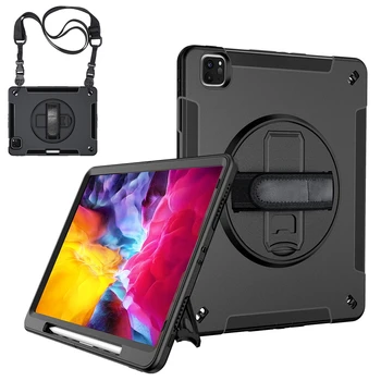 Pre Apple iPad Pro 11 palcový 2020 Tablet Prípade Ťažkých Robustný Shockproof Kryt pre iPad Pro 11 2020 Držiak na Stojan Ochranné puzdro