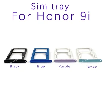 Pre Huawei Honor 9i zásuvka na Kartu SIM Slot Držiteľ Adaptér Zásuvky Opravy Dielov