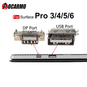 Pre Microsoft Surface Pro3 Pro4 Pro 3 4 5 6 Pro5 PRO6 USB DP Port Dock Náhradné Diely
