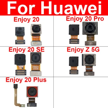 Predná & Zadná Kamera Pre Huawei Tešiť Z Vychutnajte si 20 20Pro 20SE 20Plus Späť Hlavné Predné Malé Čelia Kamery Modul Flex Kábel Opravy