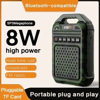 Prenosný Zosilňovač Hlasu Banky Okno, Rádio Stanice Walkie Talkie Bezdrôtový Mikrofón Reproduktor 160dB Bluetooth-kompatibilné KSUN SP3