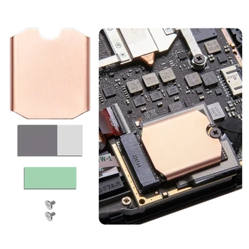 Pure - Meď Radiátor M. 2 NVME SSD Chladnejšie Pad pre SteamDeck 2230 Pevný Disk Chladič Chladenia Radiátor 0,5 mm Ultra-tenké