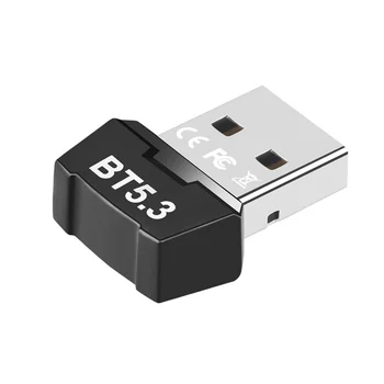 RTL5.3 Adaptér Bluetooth Ovládač Bez Počítača USB Bezdrôtové Bluetooth Prijímač Vysielač Bluetooth Headset