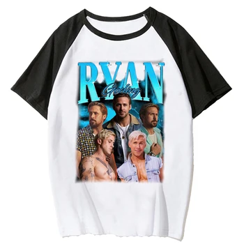 Ryan Gosling tričko ženy zábavné letné Japonské Tee dievča dizajnér y2k oblečenie