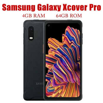 Samsung Galaxy Xcover Pro G715 Pôvodné Odomknutý 6.3 ich Octa-core, 4GB RAM, 64 GB ROM 25MP Odtlačkov prstov Mobilnom Telefóne Android