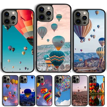 Teplovzdušný Balón Umenie Telefón puzdro Pre iPhone 15 14 13 12 Pro Max mini 11 Pro Max XS XR 6 7 8 Plus SE 2020 Coque Shell