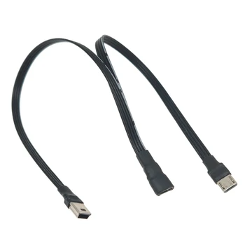USB 2.0 napájací kábel micro USB nabíjací kábel mini USB jedného až dvoch auto dash cam elektronické psa navigator adaptér, napájací kábel