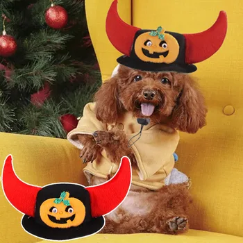 Vianočné Pet Klobúky Halloween Psa Klobúky Mačka Pokrývku Hlavy Pet Príslušenstvo Nastaviteľné Slávnostné Karikatúra Psa Príslušenstvo Mačky Puppy Spp