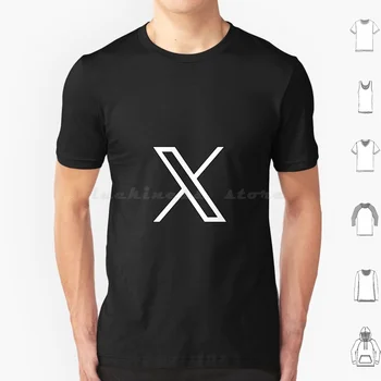 X T Shirt 6Xl Bavlna Pohode Tee X Logo Vták App Elon Musk Elon X Elon Musk X Pižmo X X App X Ventilátor Worldcoin Ai Ai X X Ai