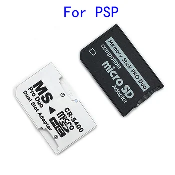ZUIDID Jeden a Dual Slot Čítačky pamäťových Kariet Nové Micro SD SDHC TF na MS Memory Stick Pro Duo Reader pre PSP Karty Adaptéra
